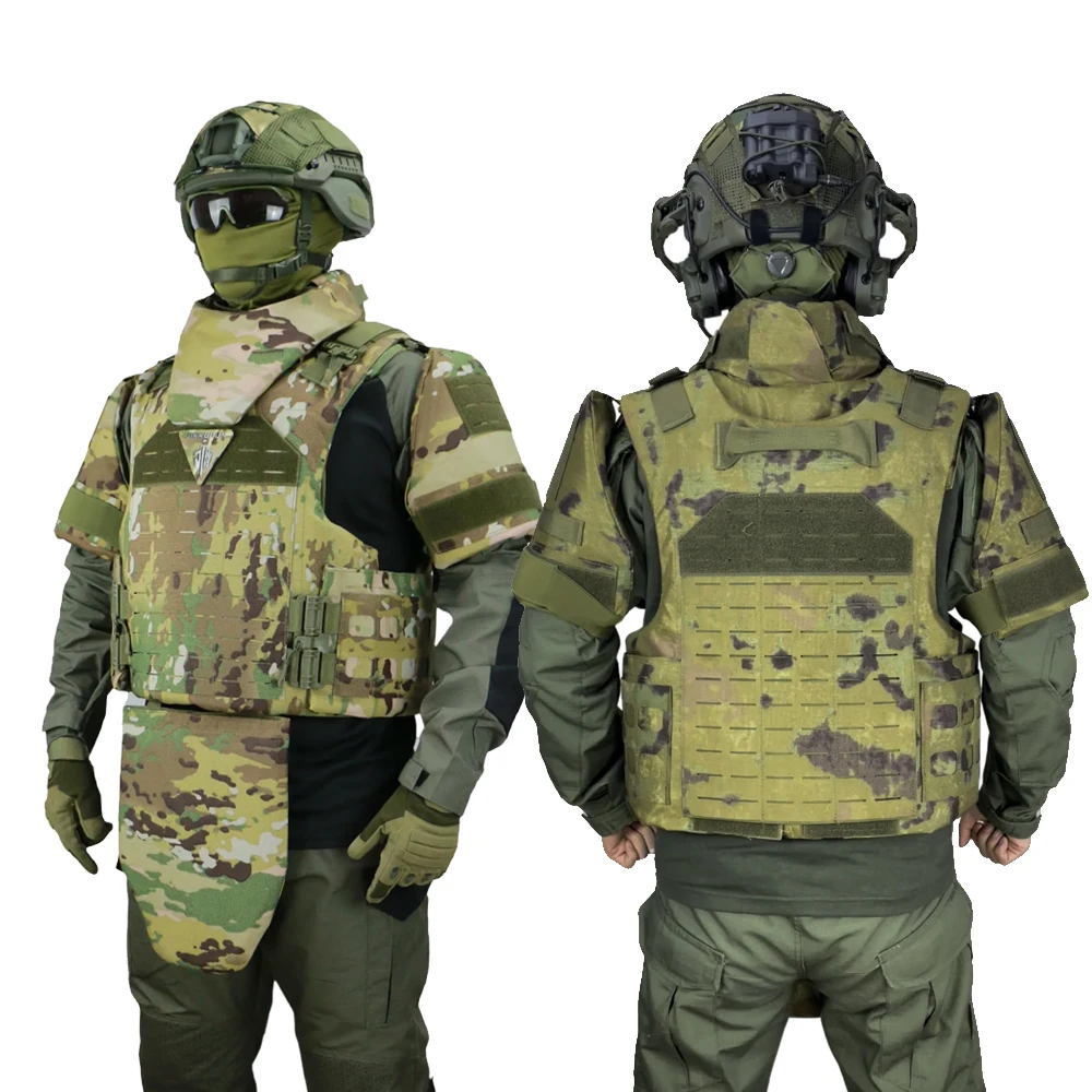 Chaleco antibalas NIJ-IIIA MOLLE nylon 1000D liberación rápida - imagen 5
