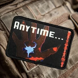 PREDATOR Anytime Parche moral táctico – Gancho y bucle para mochila