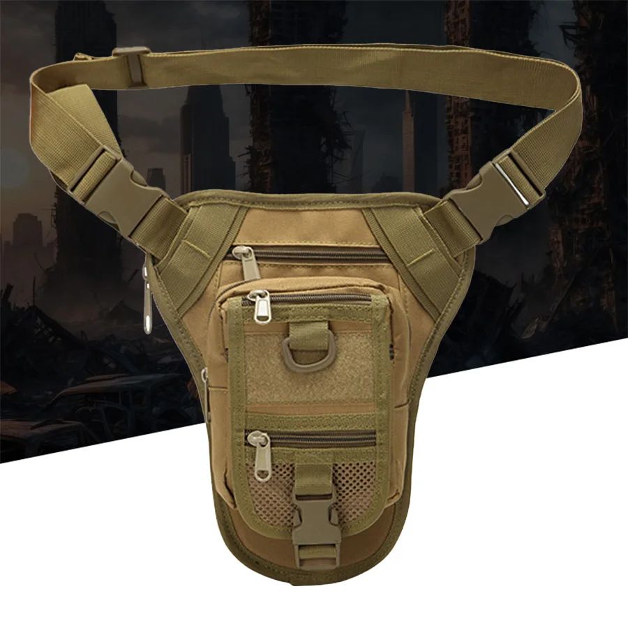 Riñonera táctica camuflaje impermeable para aire libre y montañismo - imagen 4