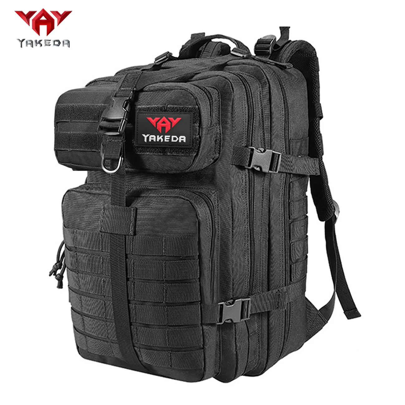 Mochila táctica YAKEDA 45L camuflaje ligera para montaña - imagen 5