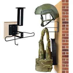 Soporte táctico de pared para casco y accesorios Ferroso