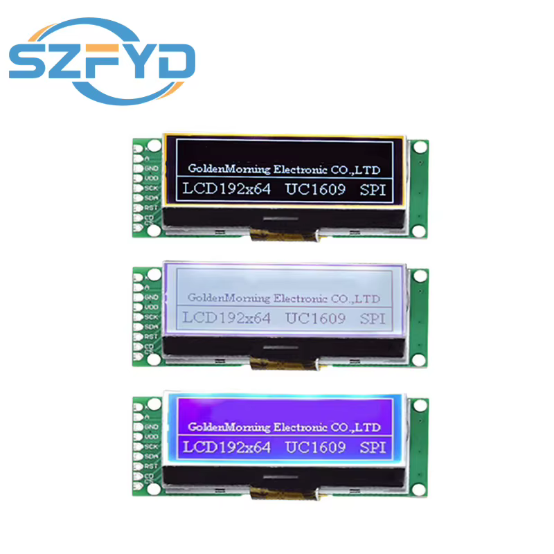 Pantalla LCD gráfica 192x64 SPI módulo de visualización para Arduino - imagen 5