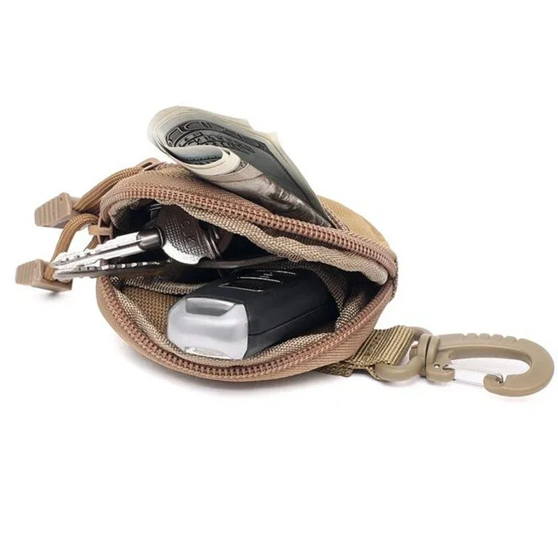 Riñonera táctica outdoor redonda con hebilla y funda de nailon - imagen 5