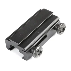 Adaptador de riel Picatinny Weaver 20mm a 14mm cola de milano