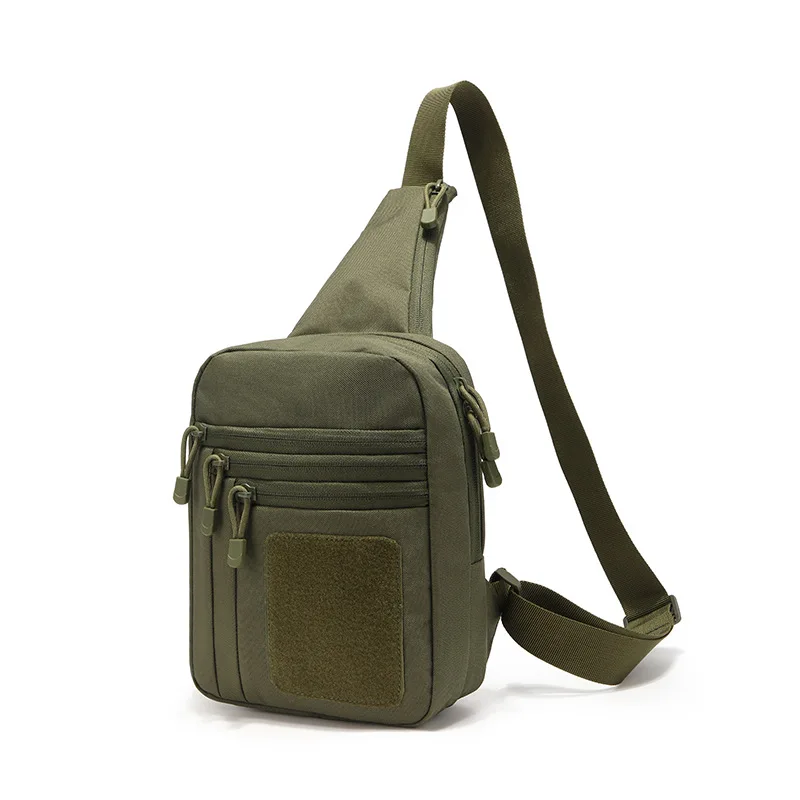 Bolso de pecho táctico impermeable – Bandolera MOLLE outdoor multiactividad - imagen 2