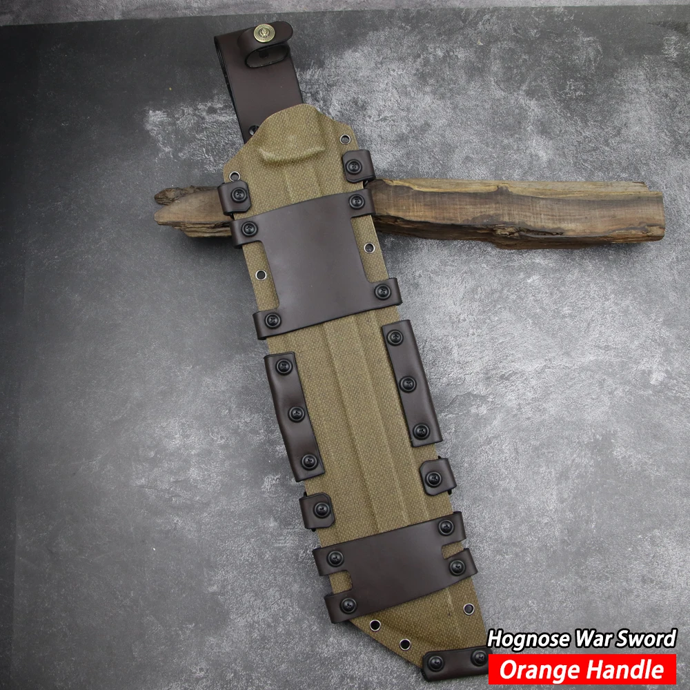 Cuchillo de caza hoja fija LENGREN con funda Kydex - imagen 5