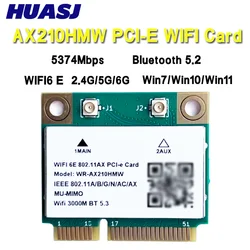 Intel AX210HMW módulo WiFi 6E PCIe para PC táctico y outdoor