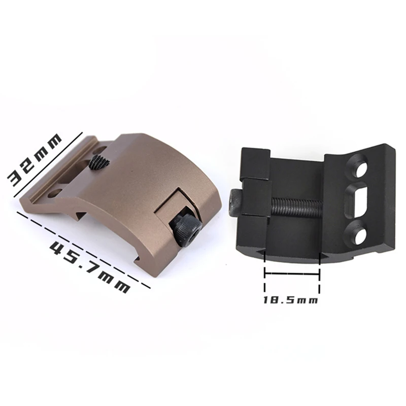 Wadsn linterna táctica con base de montaje Picatinny para pistola - imagen 4