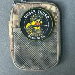 Parche táctico Quack Squad insignia moral con velcro gancho-bucle
