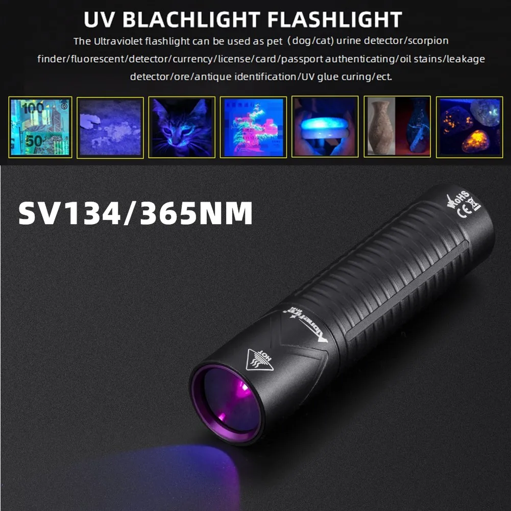 Lámpara UV USB recargable mini para marcador y reparación - imagen 2