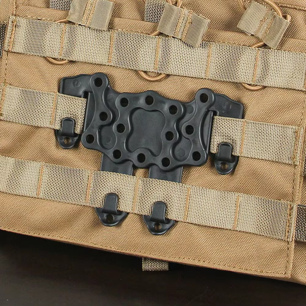 Soporte pecho MOLLE portafunda Glock – Compatible M17 M92 1911 USP - imagen 4