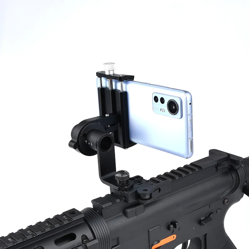 Soporte táctico para teléfono móvil de metal en riel Picatinny fijo - imagen 5