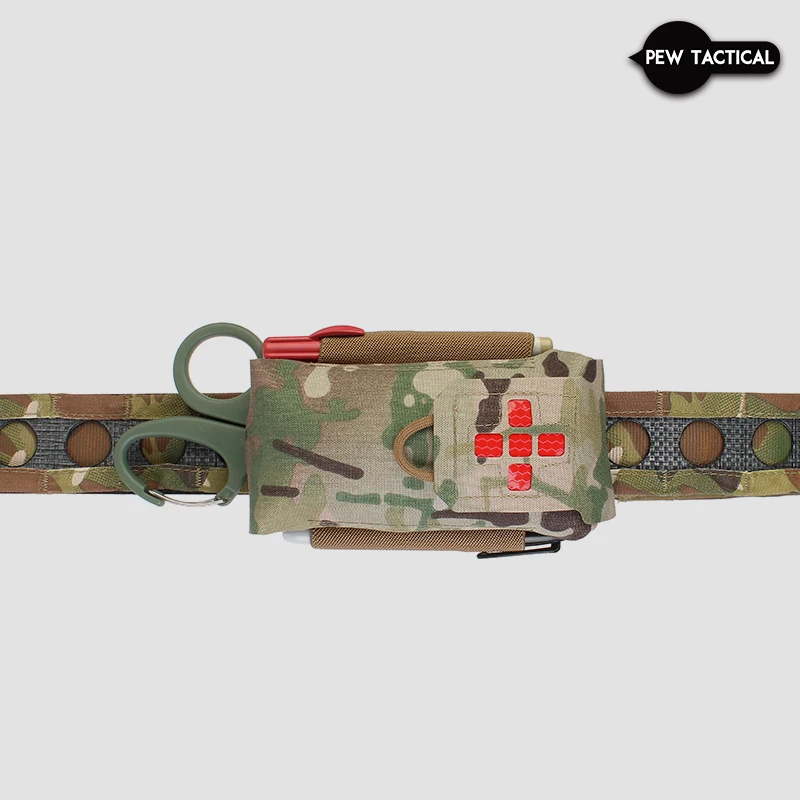 Pew Tactical botiquín médico MOLLE rojo – para Airsoft - imagen 2