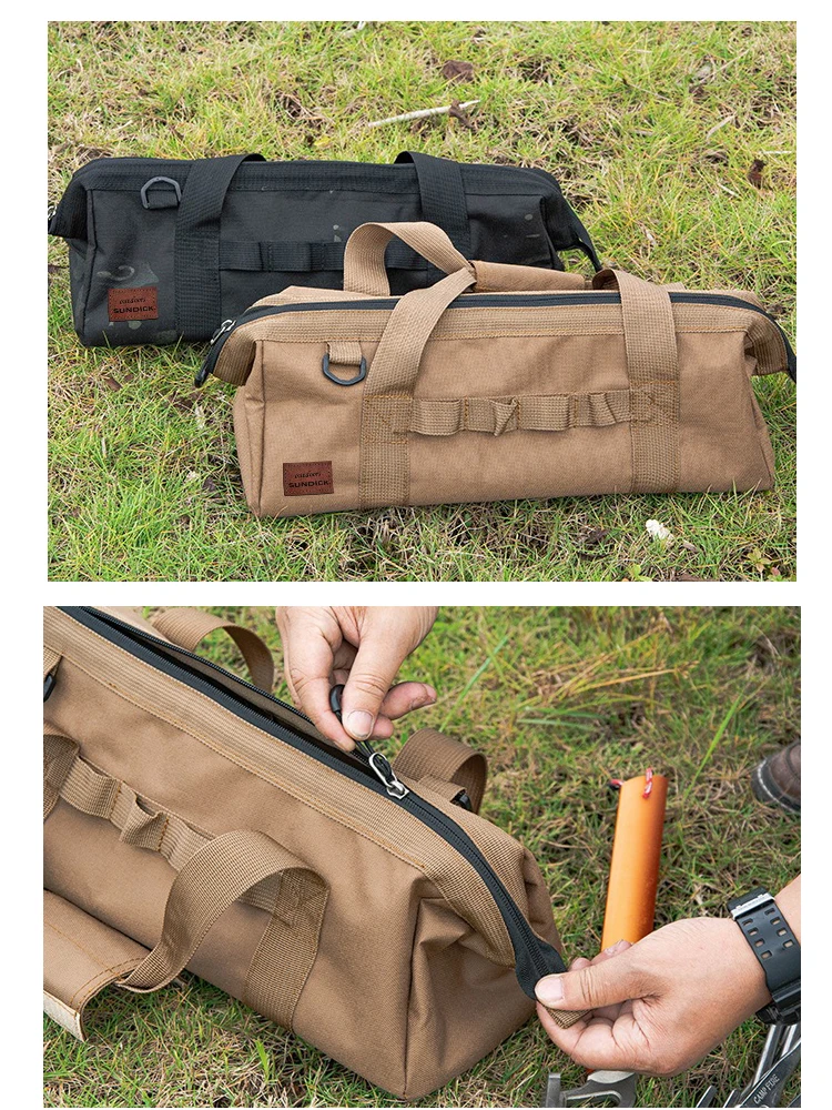 Bolsa de almacenamiento exterior con diseño para accesorios