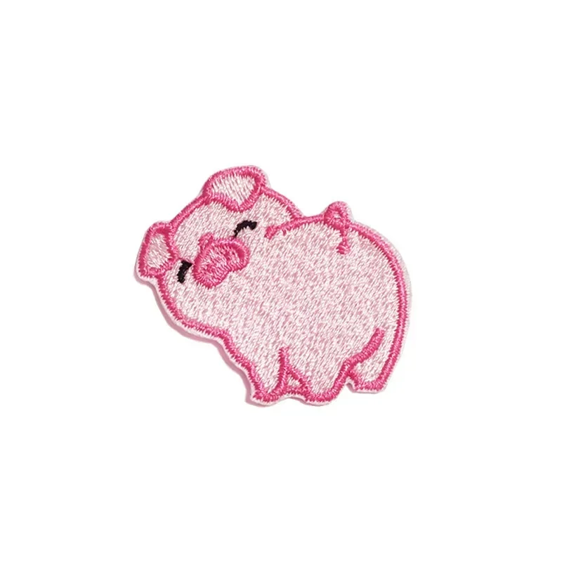 Parche termoadhesivo cerdito rosa para planchar infantil, artesanía - imagen 5