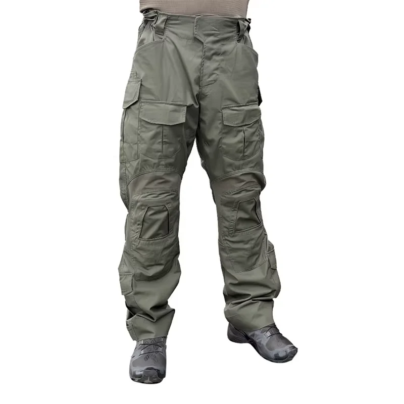 KH Pantalones tácticos outdoor de nylon con paneles elásticos