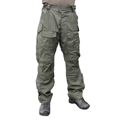 KH Pantalones tácticos outdoor de nylon con paneles elásticos