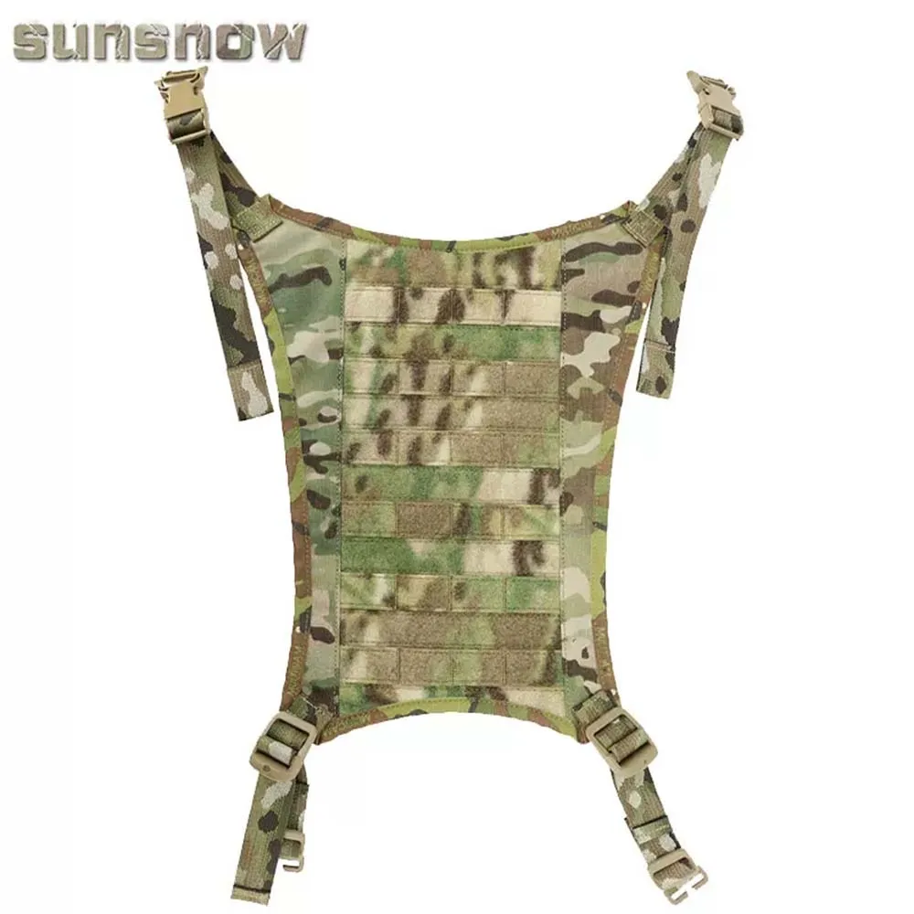 Panel modular MOLLE táctico delantero y trasero con bolsa canguro - imagen 4