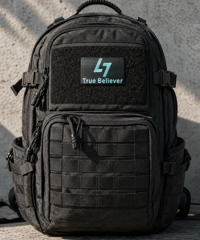 Parche bordado True Believer Escape from Tarkov – Velcro para chaleco táctico o mochila - imagen 3