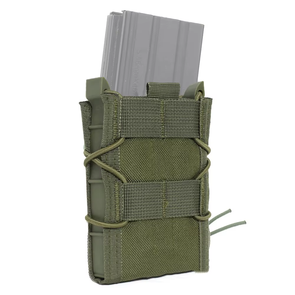 Bolsa para cargador táctico MOLLE ripstop de rifle y airsoft