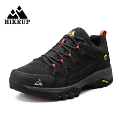 HIKEUP Botas Senderismo Cuero – trekking outdoor hombre