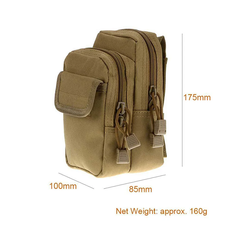 Bolsa táctica de emergencia en vista general