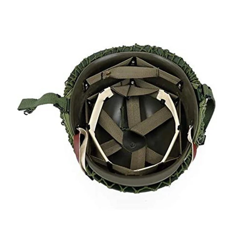 Casco M1 táctico de acero con protección para aire libre y airsoft - imagen 4