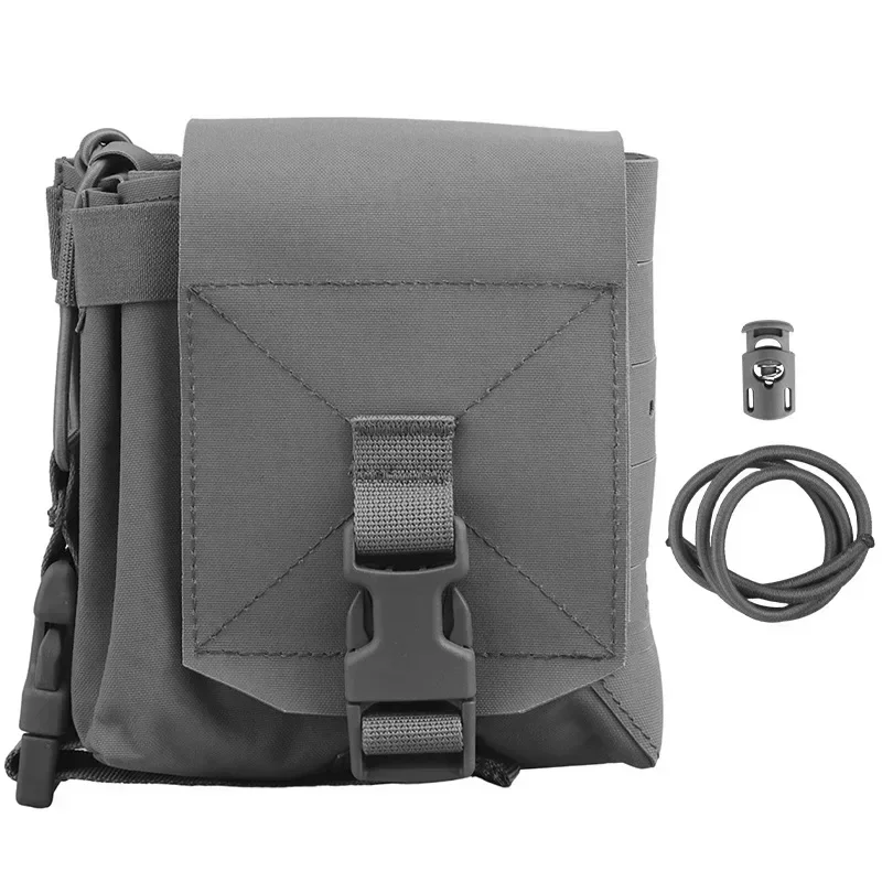 Bolsa táctica MOLLE multiusos grande para radio y herramientas - imagen 5