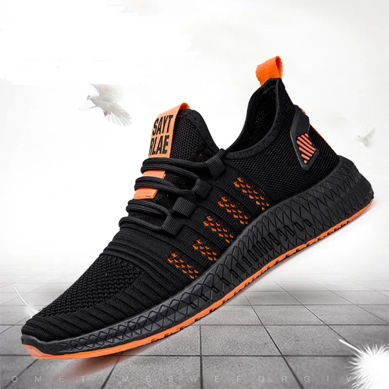 Zapatillas transpirables hombre para caminar ligeras con cordones - imagen 2