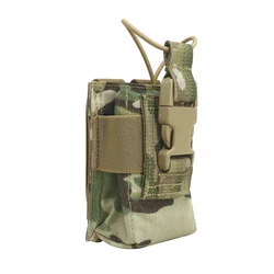 Bolsa táctica MOLLE para radio ajustable y reforzada