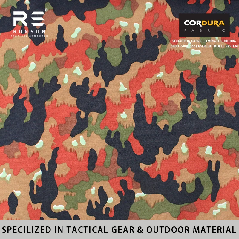 Swiss TAZ83 chaleco táctico camuflaje Alpenflage 500D Cordura MOLLE - imagen 2