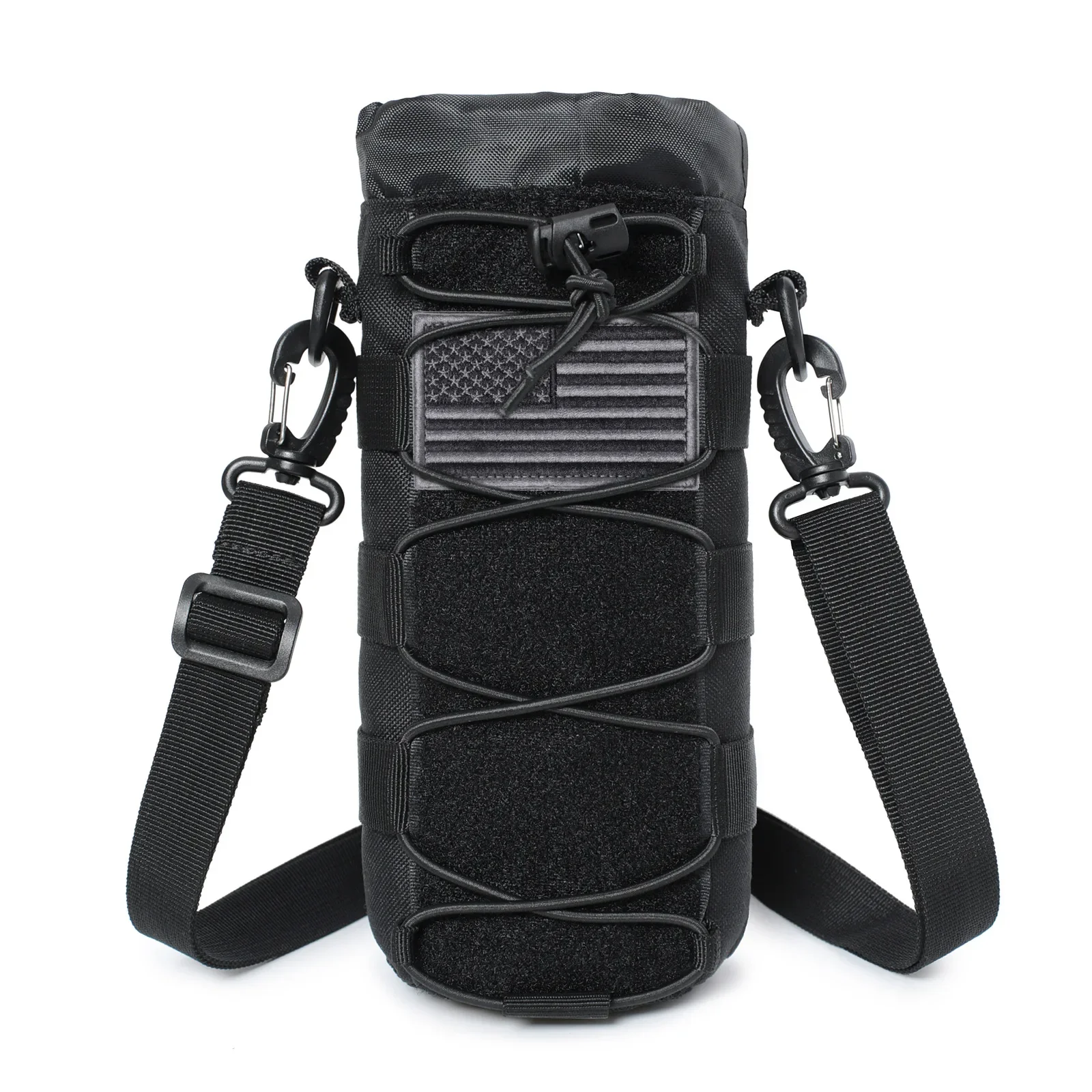Bolsa táctica MOLLE para botella de agua, senderismo y camping - imagen 4