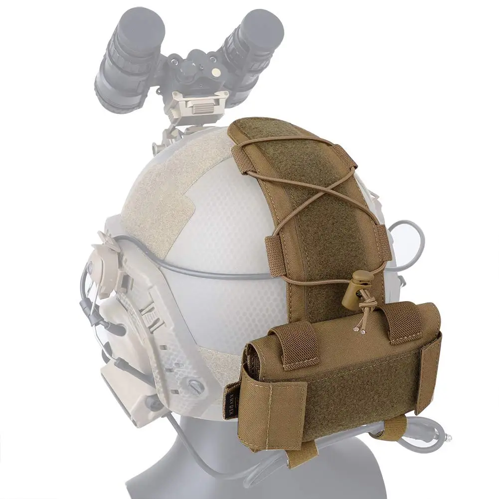 MK1 Bolsa contrapeso casco militar – Kit con gancho para batería