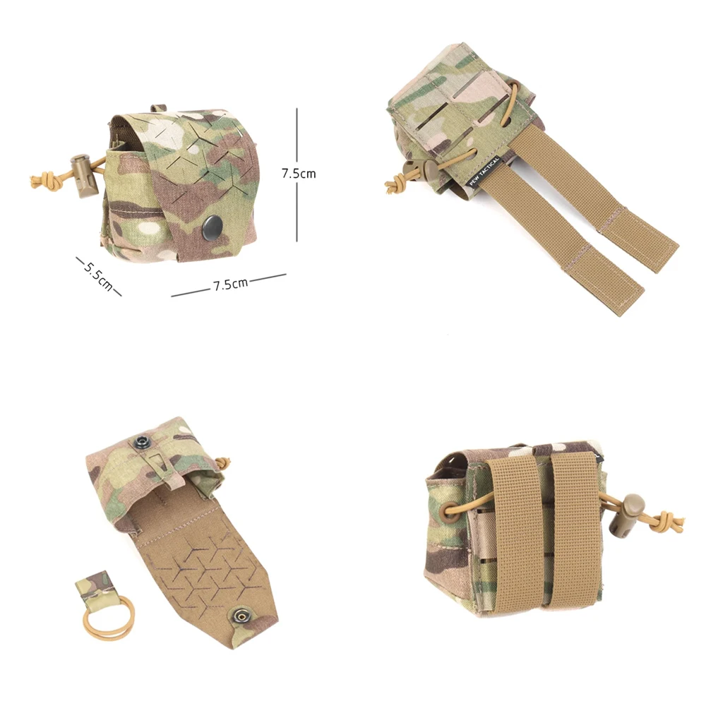 Bolsa táctica estilo SS SPUD con sistema MOLLE