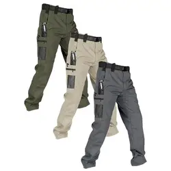 Pantalones tácticos cargo multibolsillos para outdoor y senderismo