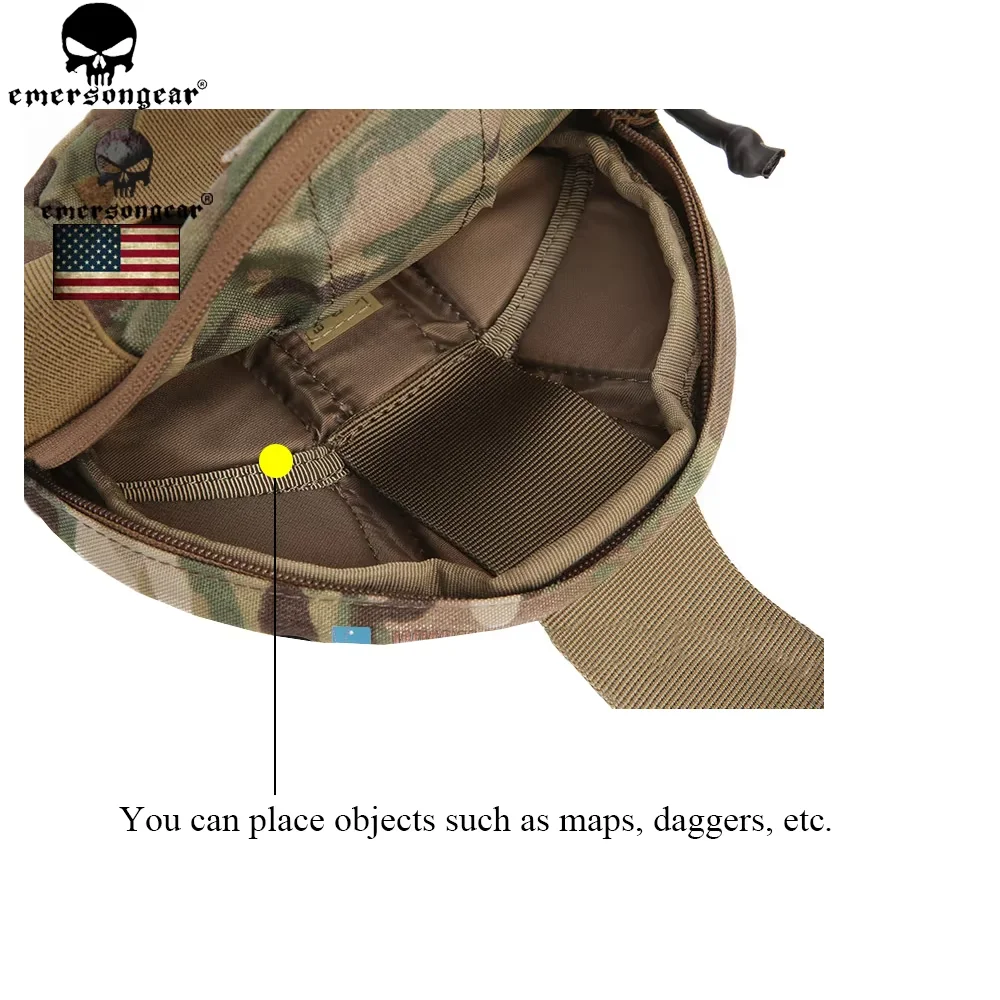 Emersongear protector hombro táctico MOLLE multicamo para chaleco AVS CPC - imagen 4