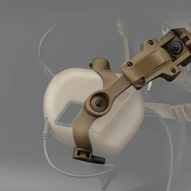 Adaptador Riel ARC Casco Fast Wendy - Soporte Auriculares Táctico Multiángulo - imagen 3
