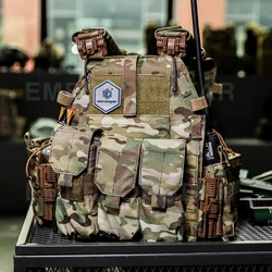 Chaleco táctico Emersongear portaplacas liberación rápida estándar