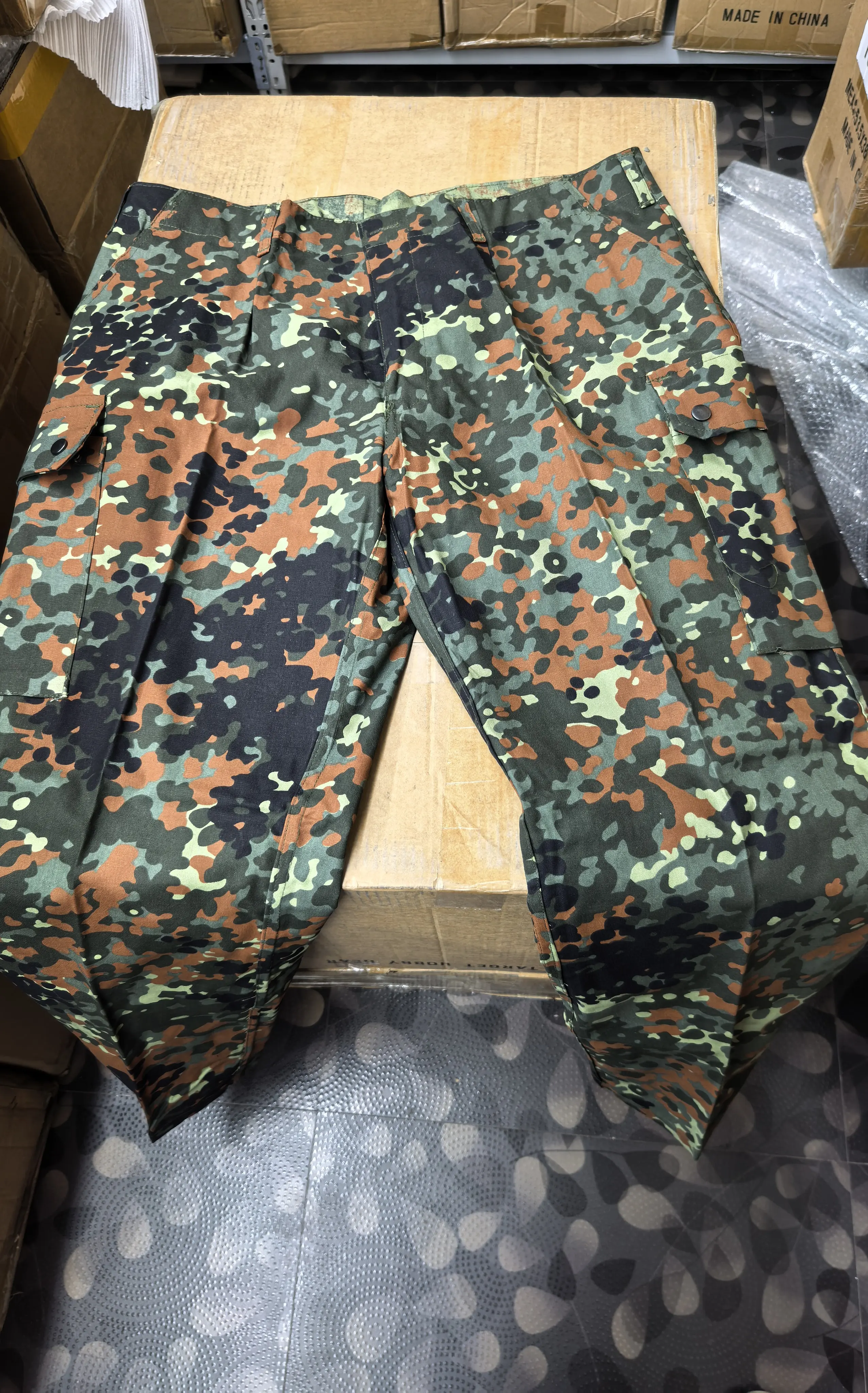 Parte delantera del pantalón