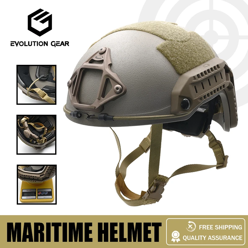 Casco táctico airsoft High Cut – Protección exterior edición limitada