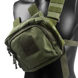Bolsa táctica mensajera multifuncional para almacenamiento aire libre