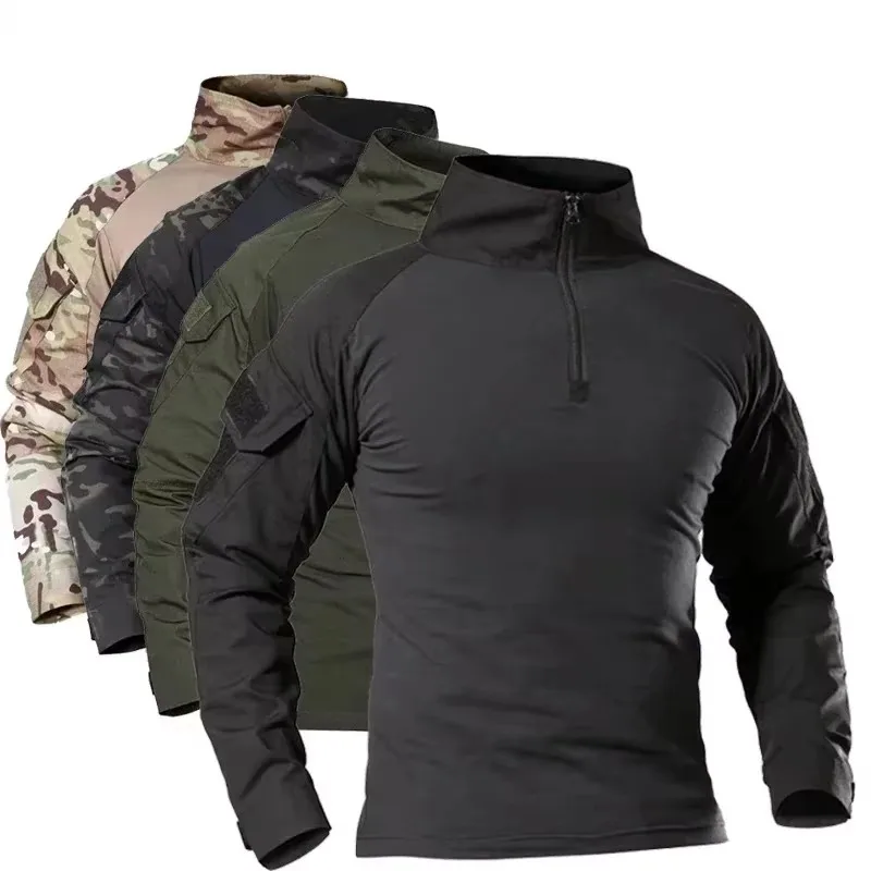 Camisa táctica de secado rápido transpirable para Airsoft - imagen 4