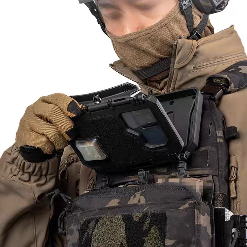 Porta teléfono táctico MOLLE para chaleco, caza y airsoft - imagen 5