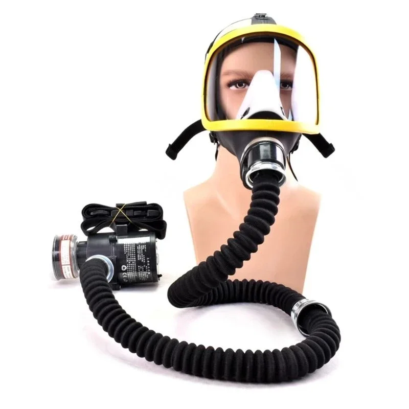 Máscara facial de protección respiratoria con flujo constante - imagen 4