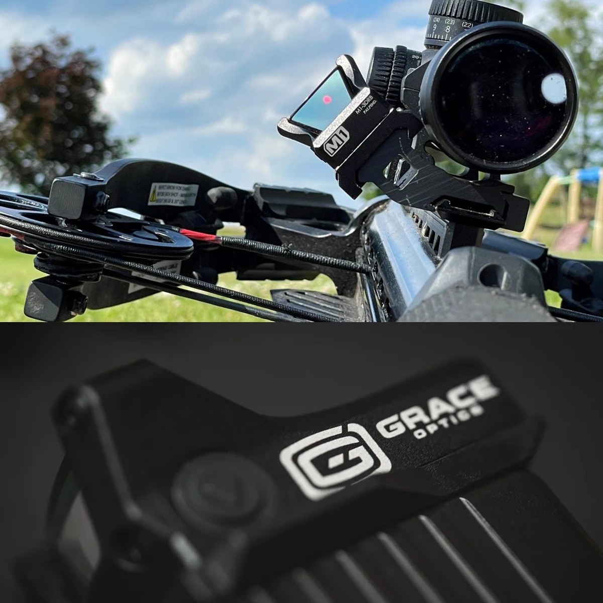 Grace mira réflex táctica para rifle Airsoft con punto rojo y verde - imagen 5