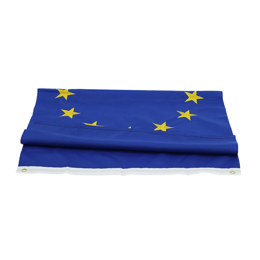 Bandera UE de nailon 210D bordada, resistente y duradera - imagen 2