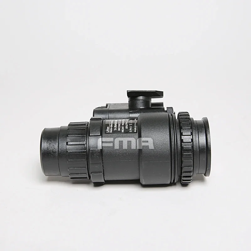 Visor de visión nocturna táctico NVG negro con soporte plástico - imagen 4