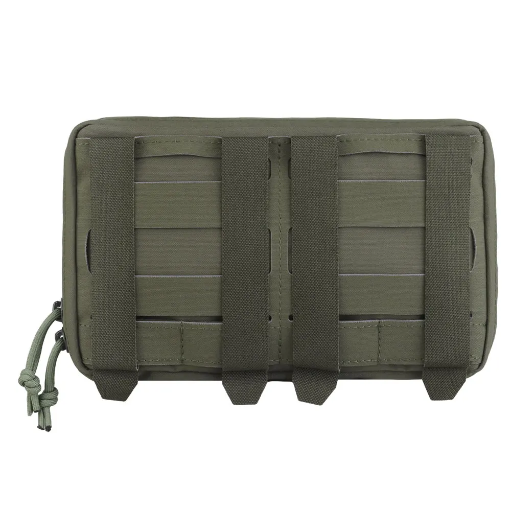 Bolsa MOLLE con cremallera bidireccional para chaleco de caza - imagen 5