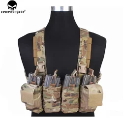 Emersongear chaleco táctico MOLLE con portacargadores