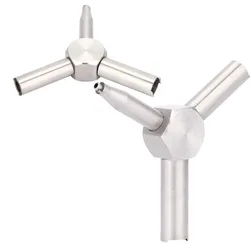 Llave de válvula Airsoft acero inoxidable para extracción rápida